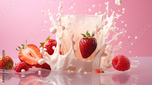 strawberry milky wave