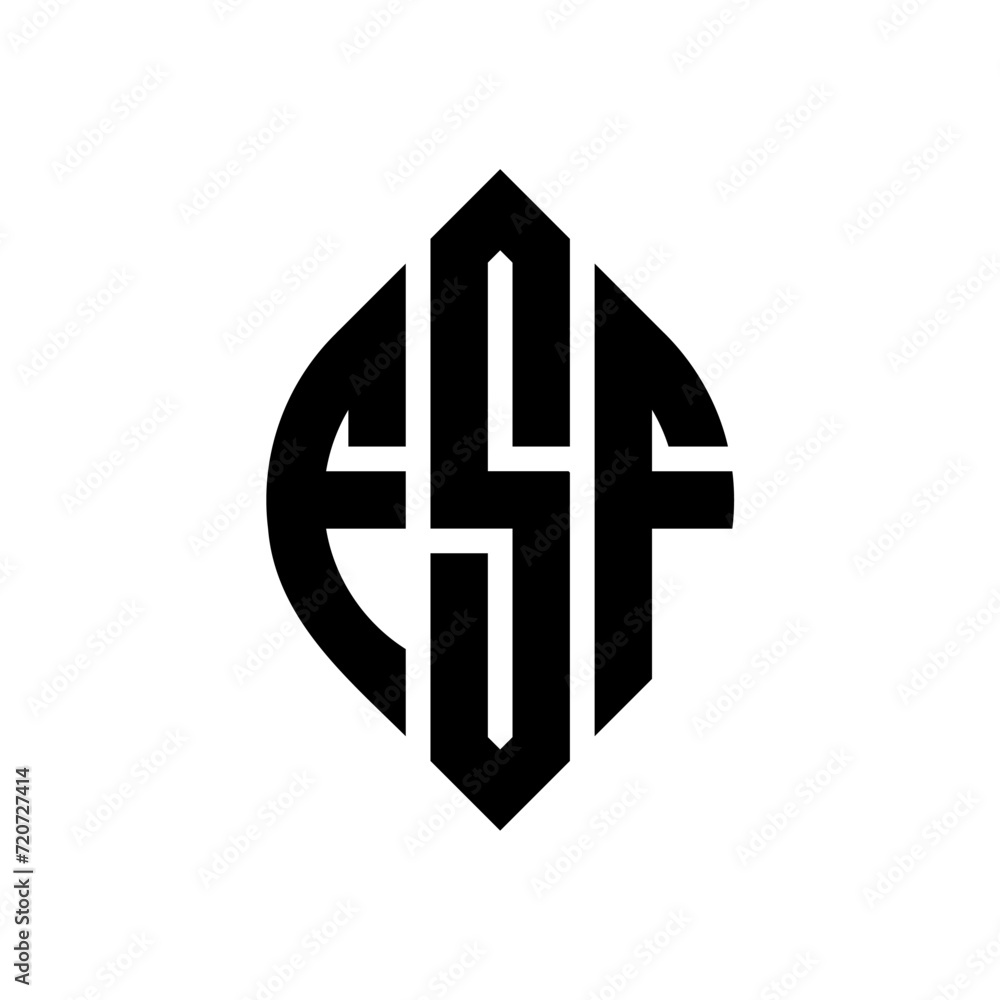 FSF circle letter logo design with circle and ellipse shape. FSF ellipse letters with typographic style. The three initials form a circle logo. FSF Circle Emblem Abstract Monogram Letter Mark Vector. FSF circle letter logo design with circle and ellipse shape. FSF ellipse letters with typographic style. The three initials form a circle logo. FSF Circle Emblem Abstract Monogram Letter Mark Vector.