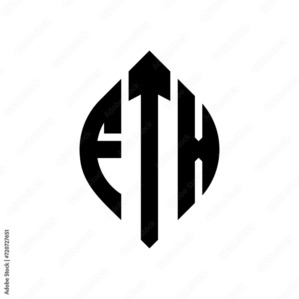 FTX circle letter logo design with circle and ellipse shape. FTX ellipse letters with typographic style. The three initials form a circle logo. FTX Circle Emblem Abstract Monogram Letter Mark Vector. FTX circle letter logo design with circle and ellipse shape. FTX ellipse letters with typographic style. The three initials form a circle logo. FTX Circle Emblem Abstract Monogram Letter Mark Vector.