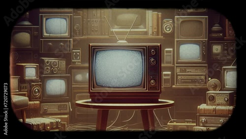 Analog Nostalgia: Journey Through Antique TV Sets photo