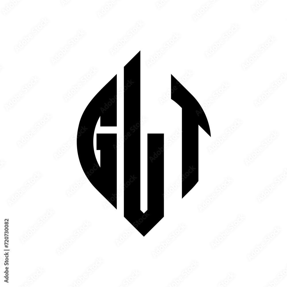 GLT circle letter logo design with circle and ellipse shape. GLT ellipse letters with typographic style. The three initials form a circle logo. GLT Circle Emblem Abstract Monogram Letter Mark Vector. GLT circle letter logo design with circle and ellipse shape. GLT ellipse letters with typographic style. The three initials form a circle logo. GLT Circle Emblem Abstract Monogram Letter Mark Vector.