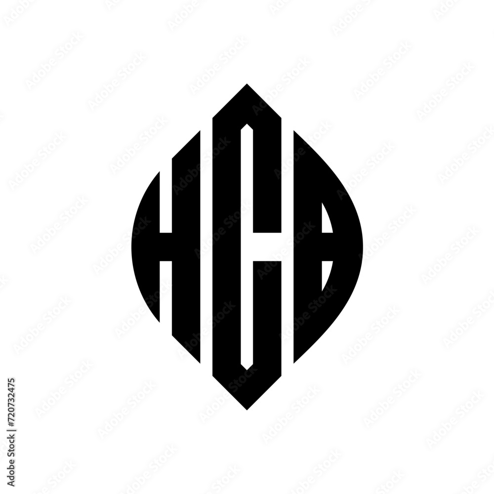 HCB circle letter logo design with circle and ellipse shape. HCB ellipse letters with typographic style. The three initials form a circle logo. HCB circle emblem abstract monogram letter mark vector. HCB circle letter logo design with circle and ellipse shape. HCB ellipse letters with typographic style. The three initials form a circle logo. HCB circle emblem abstract monogram letter mark vector.
