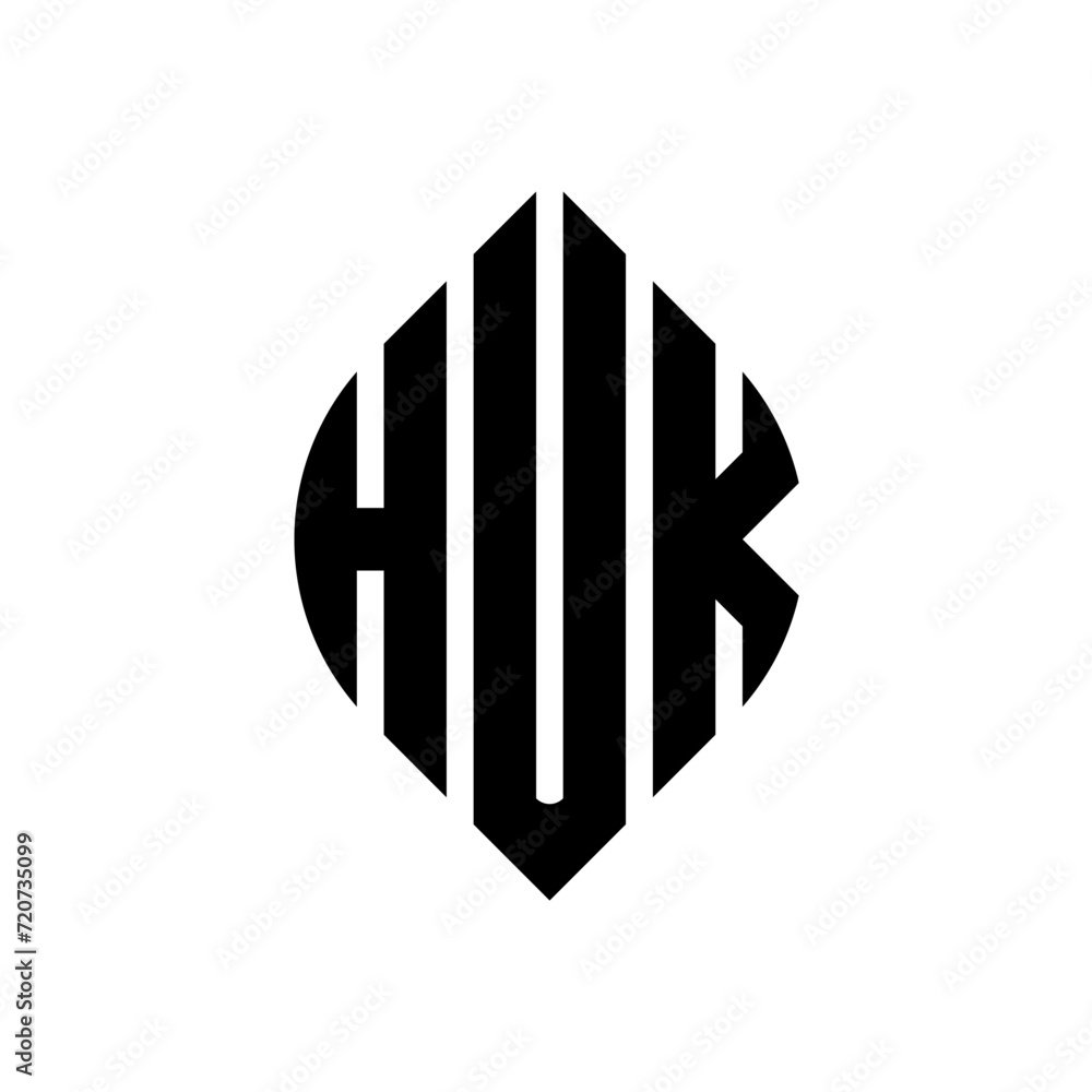 huk-circle-letter-logo-design-with-circle-and-ellipse-shape-huk