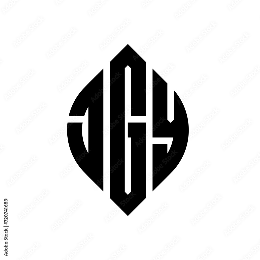 JGY circle letter logo design with circle and ellipse shape. JGY ellipse letters with typographic style. The three initials form a circle logo. JGY circle emblem abstract monogram letter mark vector. JGY circle letter logo design with circle and ellipse shape. JGY ellipse letters with typographic style. The three initials form a circle logo. JGY circle emblem abstract monogram letter mark vector.
