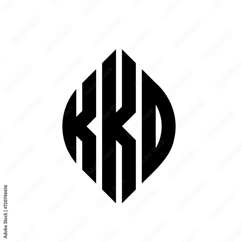 KKD circle letter logo design with circle and ellipse shape. KKD ellipse letters with typographic style. The three initials form a circle logo. KKD circle emblem abstract monogram letter mark vector. KKD circle letter logo design with circle and ellipse shape. KKD ellipse letters with typographic style. The three initials form a circle logo. KKD circle emblem abstract monogram letter mark vector.