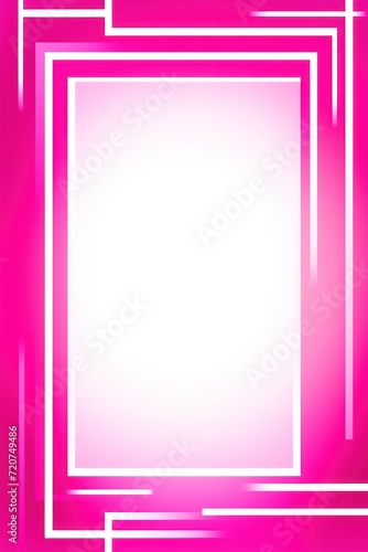 Magenta simple clean geometric frame