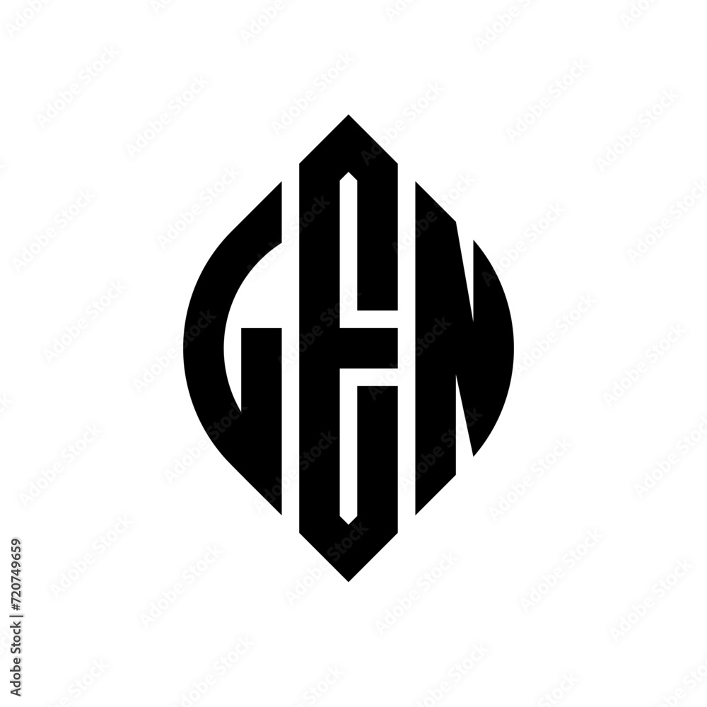 LEN circle letter logo design with circle and ellipse shape. LEN ellipse letters with typographic style. The three initials form a circle logo. LEN circle emblem abstract monogram letter mark vector. LEN circle letter logo design with circle and ellipse shape. LEN ellipse letters with typographic style. The three initials form a circle logo. LEN circle emblem abstract monogram letter mark vector.