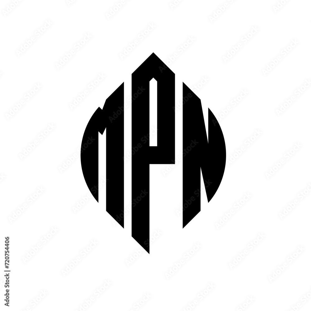 MPN circle letter logo design with circle and ellipse shape. MPN ellipse letters with typographic style. The three initials form a circle logo. MPN circle emblem abstract monogram letter mark vector. MPN circle letter logo design with circle and ellipse shape. MPN ellipse letters with typographic style. The three initials form a circle logo. MPN circle emblem abstract monogram letter mark vector.