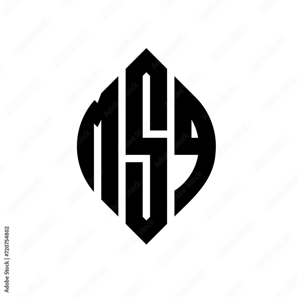 MSQ circle letter logo design with circle and ellipse shape. MSQ ellipse letters with typographic style. The three initials form a circle logo. MSQ circle emblem abstract monogram letter mark vector. MSQ circle letter logo design with circle and ellipse shape. MSQ ellipse letters with typographic style. The three initials form a circle logo. MSQ circle emblem abstract monogram letter mark vector.