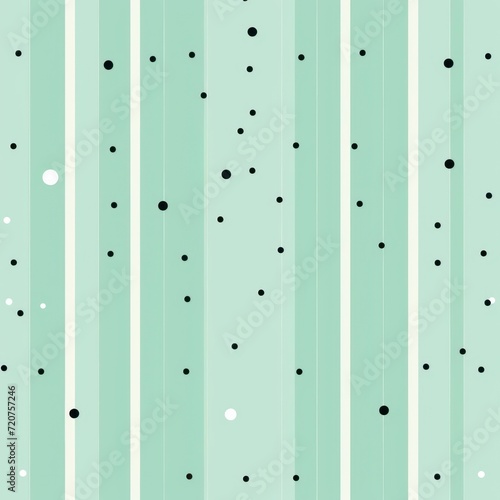 Mint minimalistic background with line and dot pattern © Michael