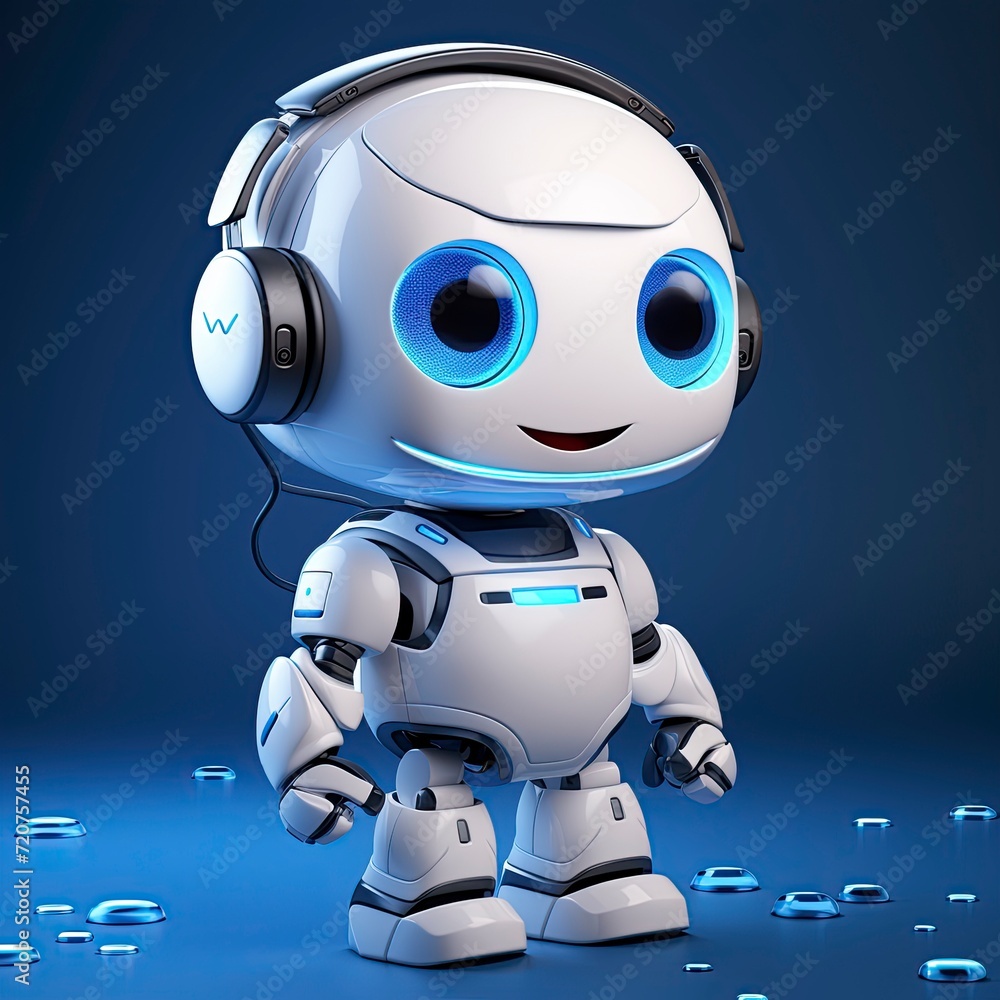 cute and cheerful retro character mascot chat bot cute and cheerful retro character mascot chat bot