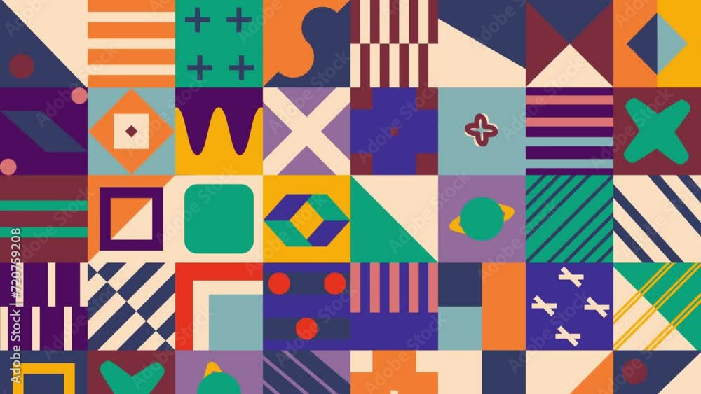 Geometric Animated Background Geometric Animated Background