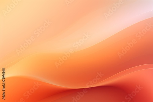 Orange pastel iridescent simple gradient background