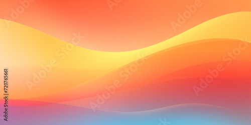 Orange pastel iridescent simple gradient background