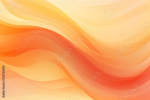 Orange seamless pattern of blurring lines in different pastel colours, watercolor style