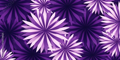Purple striking artwork featuring a seamless pattern