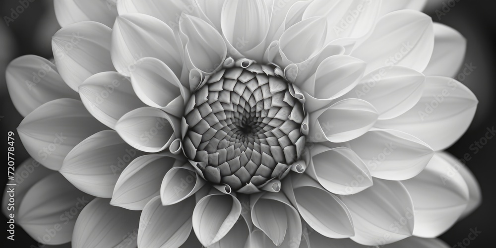 A black and white photo of a flower. Suitable for various uses A black and white photo of a flower. Suitable for various uses