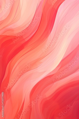Red seamless pattern of blurring lines in different pastel colours