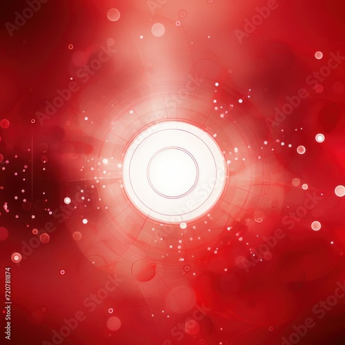 Ruby abstract core background with dots, rhombuses, and circles, in the style of light ruby