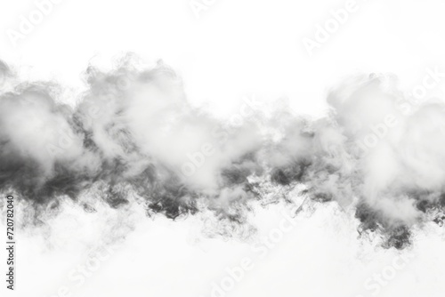 A black and white photo capturing smoke billowing out of a chimney. Perfect for illustrating industrial processes or environmental concerns © Fotograf