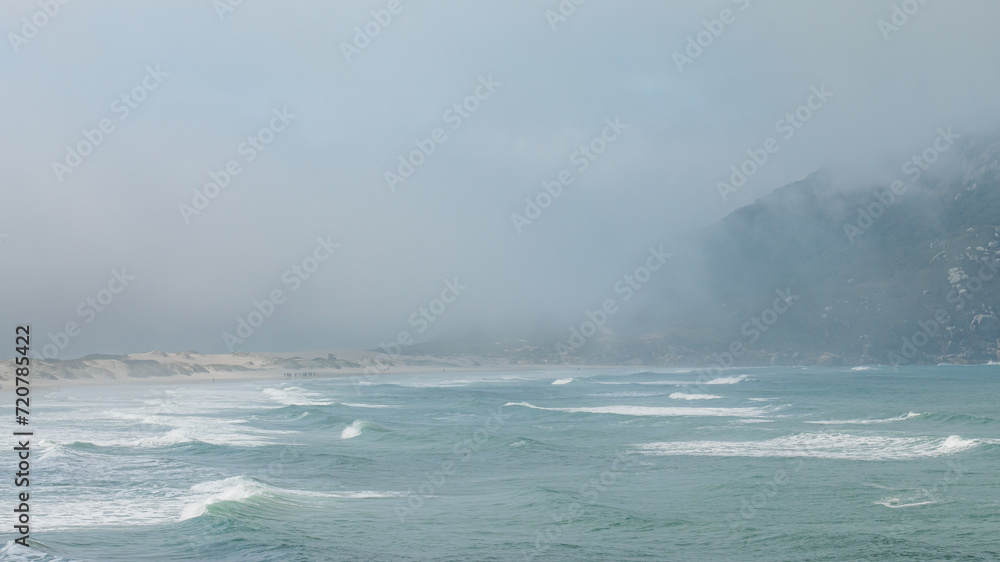 storm on the sea Santinho beach city of Florianópolis state of Santa Catarina Brazil