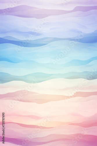Sky seamless pattern of blurring lines in different pastel colours © Michael