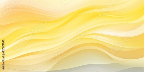 Yellow seamless pattern of blurring lines in different pastel colours, watercolor style