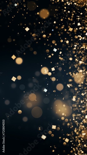 Sparkling New Year's Background for Celebrations Generative AI