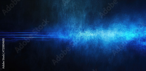 blue light coming into a dark environment, in the style of digital gradient blends © Serega