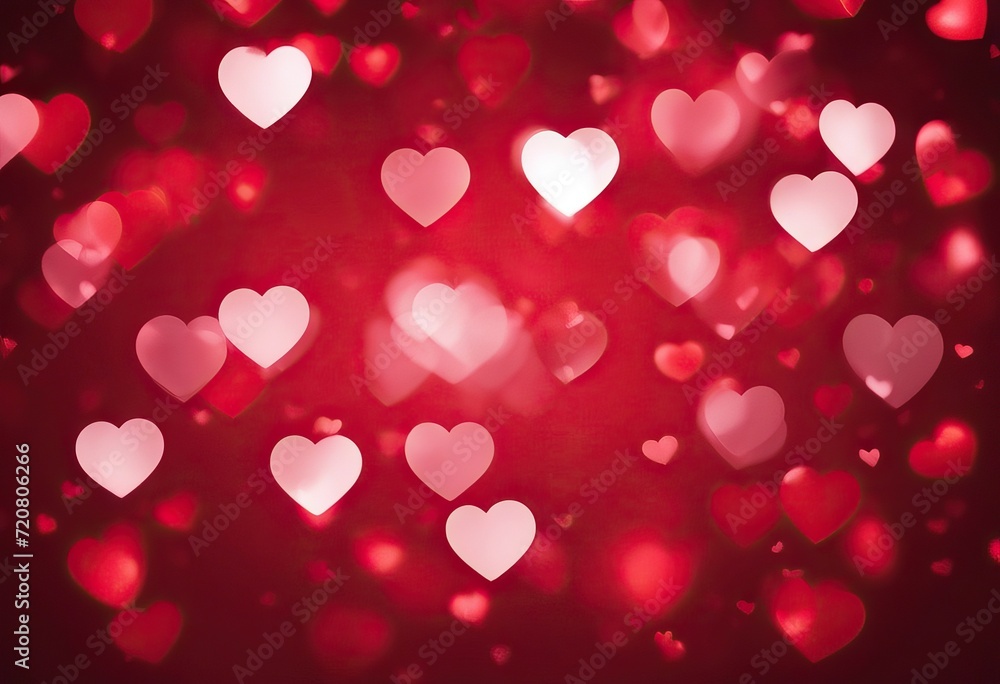  background bokeh red abstract Romantic