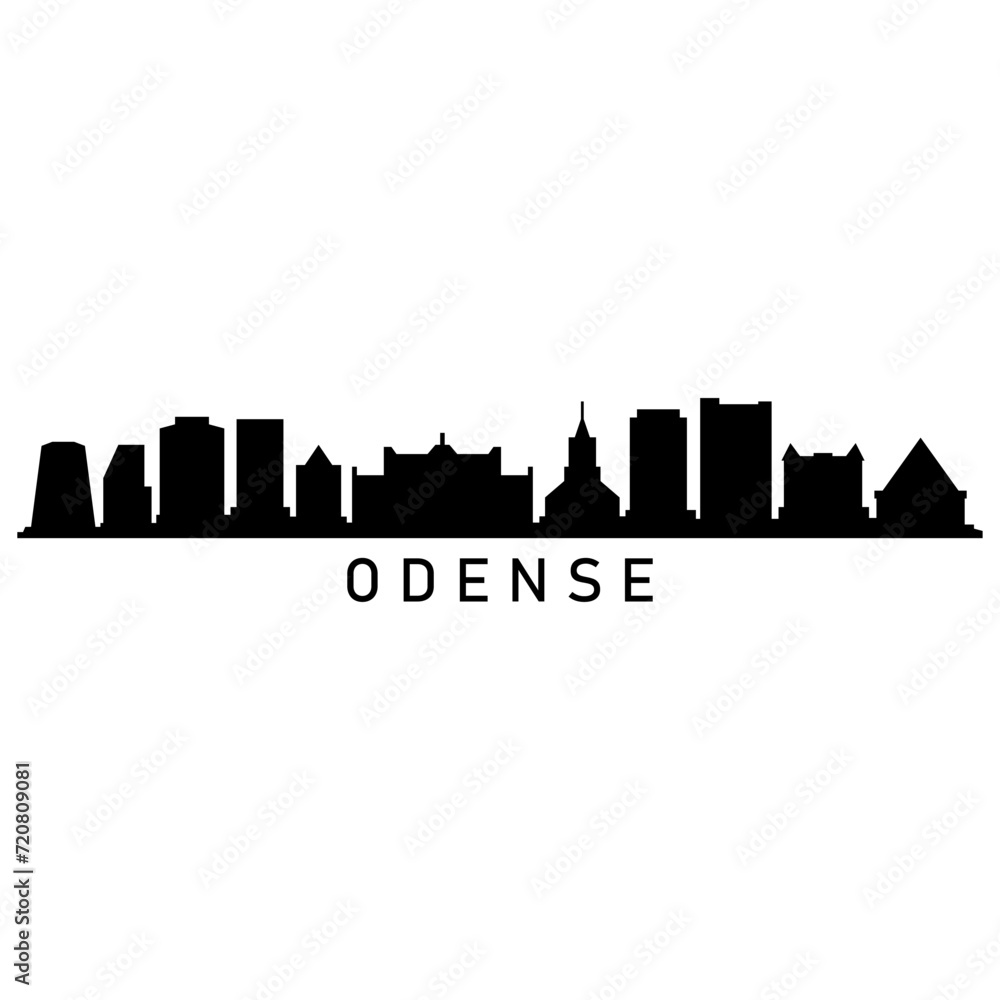 Odense skyline