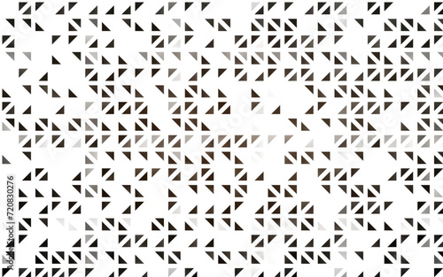 Light Black vector layout with lines, triangles. Abstract gradient illustration with triangles. Pattern can be used for websites.