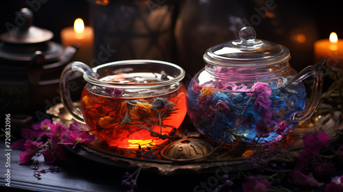 Vibrant Tea Blends and Teatime Rituals