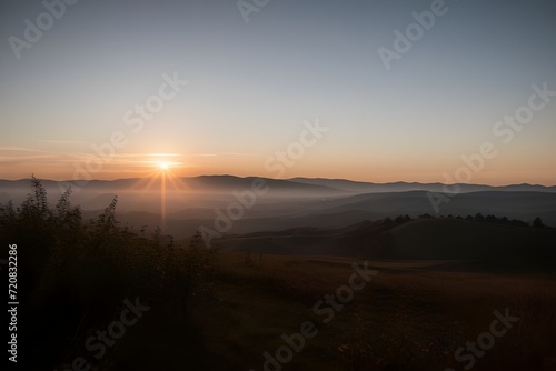 sunrise in the mountains © Val