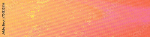 Orange panorama background. Simple design backdrop for banners, posters, and various design works