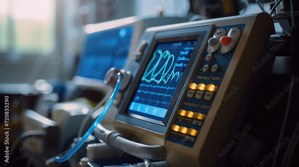 Supporting equipment in the recovery ICU intensive care unit Supporting equipment in the recovery ICU intensive care unit