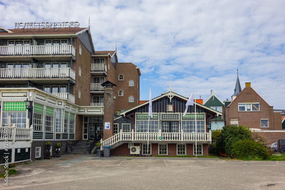 Famous Hotel Spaander (since 1881) is located in heart of Volendam ...