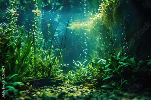Freshwater Planted Aquarium  Aquascaping  Underwater Landscape Nature Forest Style  Aquarium Tank