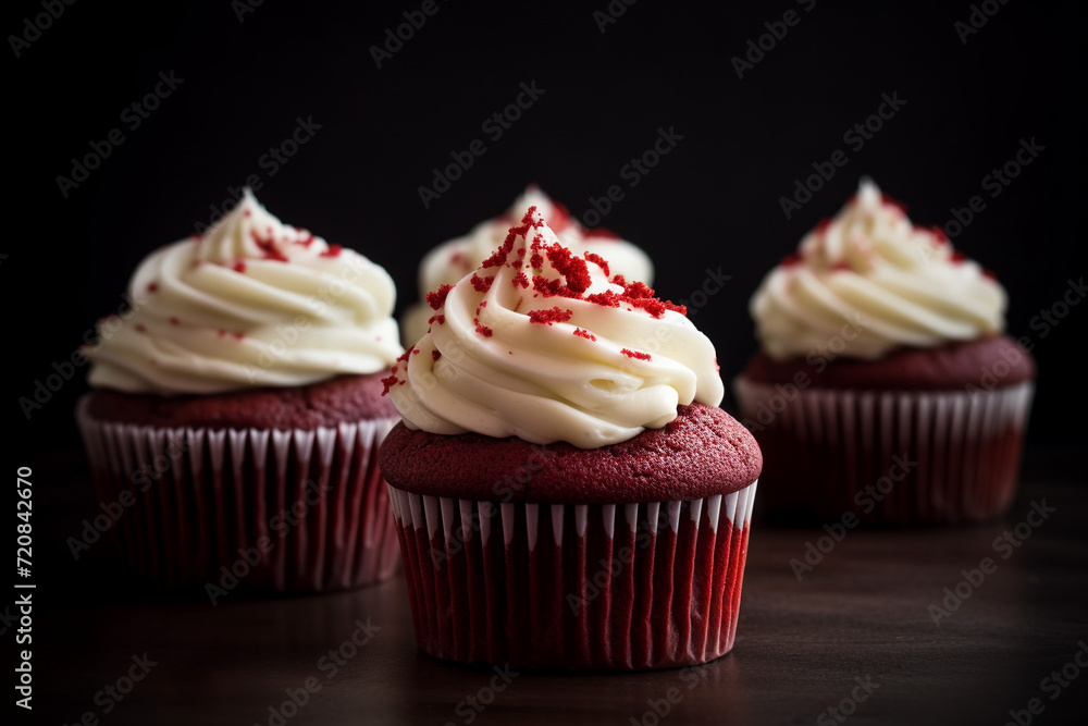 Red velvet mini cupcakes 