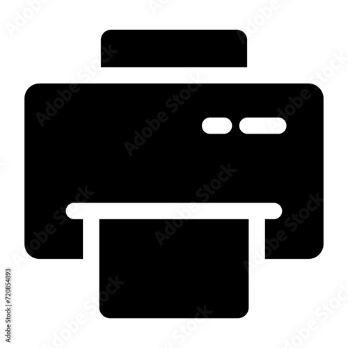 Document desktop printer icon for apps and websites