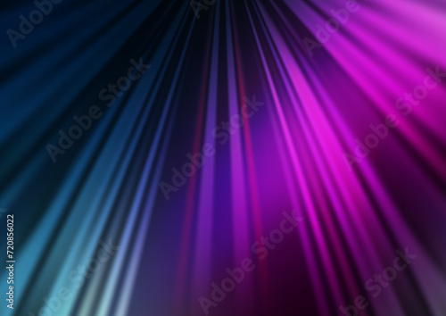 Dark Pink, Blue vector pattern with narrow lines. Glitter abstract illustration with colored sticks. Best design for your ad, poster, banner.