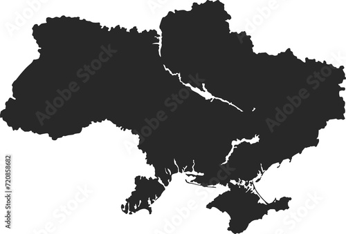 country map ukraine photo