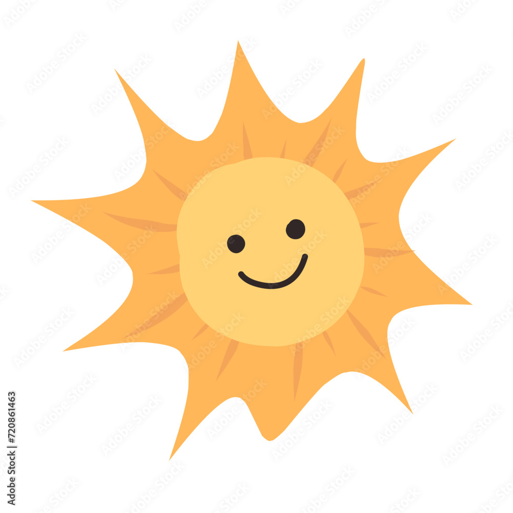 Cute sun doodle Cute sun doodle
