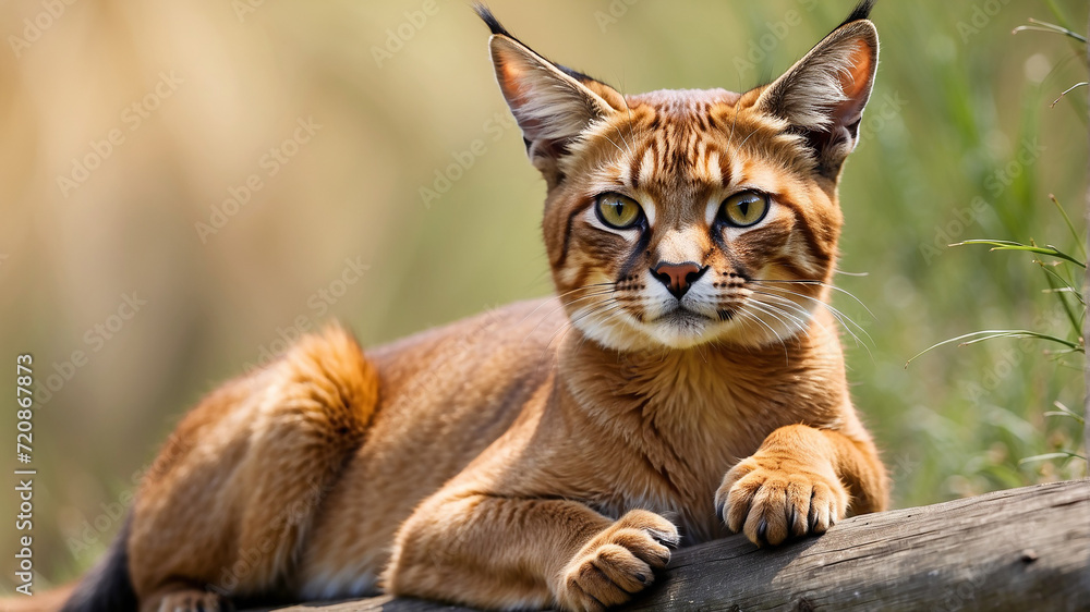 Obraz premium Caracal felino