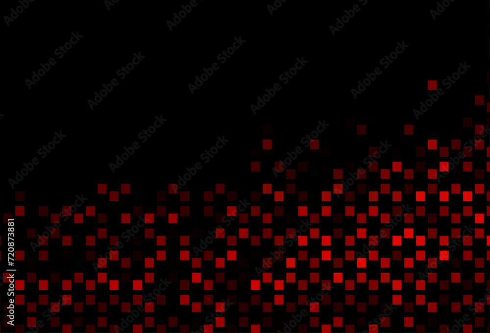 Dark Green, Red vector cover with polygonal style. Dark Green, Red vector cover with polygonal style.