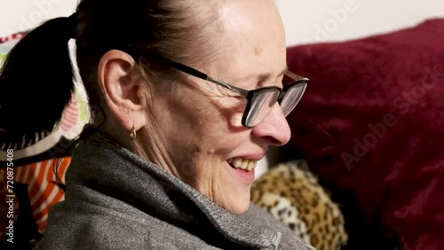 person listening to music