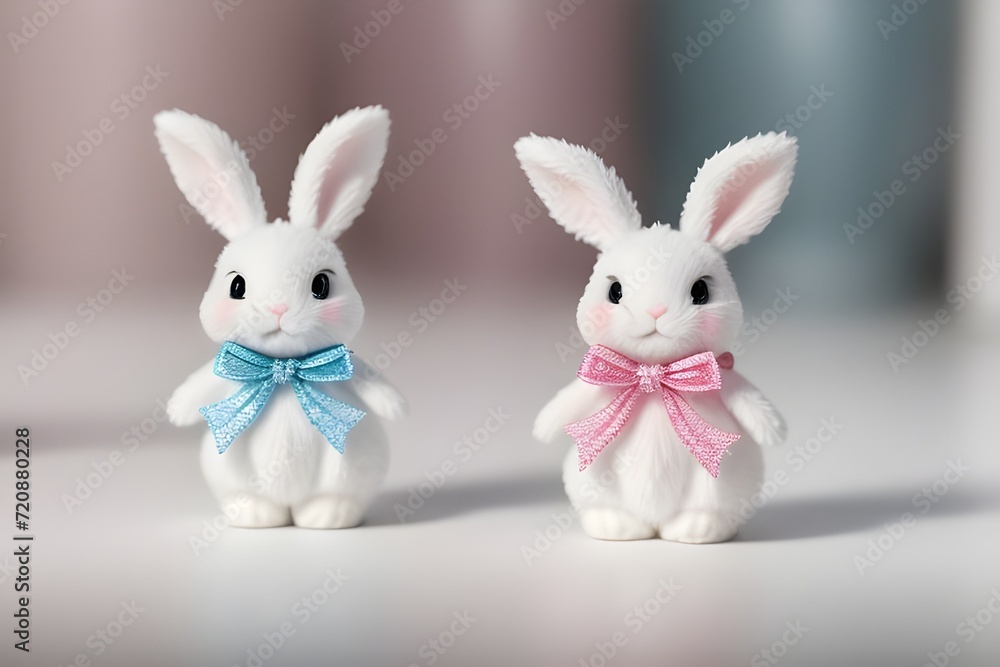 Obraz premium bunny toy