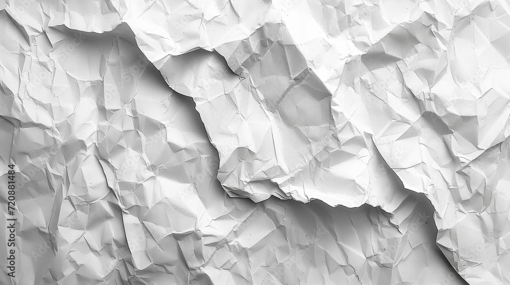 Crumpled paper texture. Discarded paper sheet. Image featuring a crumpled paper Crumpled paper texture. Discarded paper sheet. Image featuring a crumpled paper