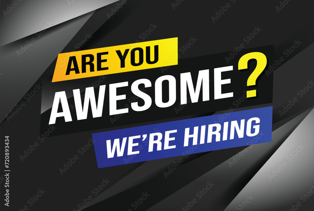 Are you awesome word concept vector illustration and 3d style, landing page, template, ui, web, mobile app, poster, banner, flyer, background, gift card, coupon, label, wallpaper Are you awesome word concept vector illustration and 3d style, landing page, template, ui, web, mobile app, poster, banner, flyer, background, gift card, coupon, label, wallpaper