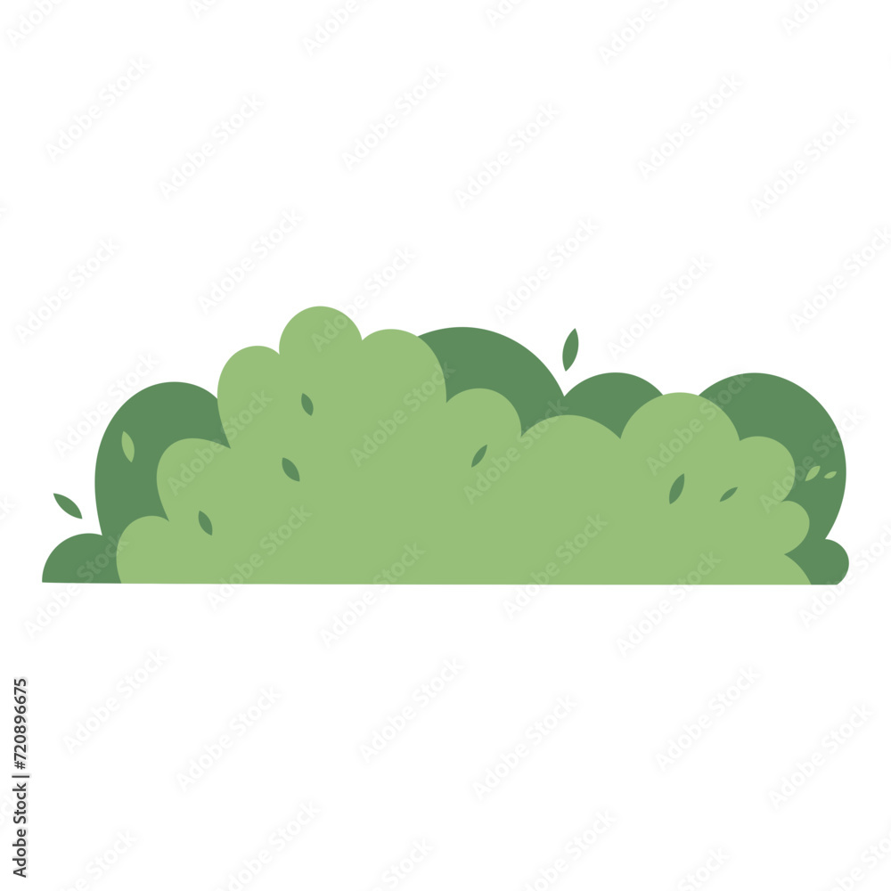 Nature bush vector illustration Nature bush vector illustration